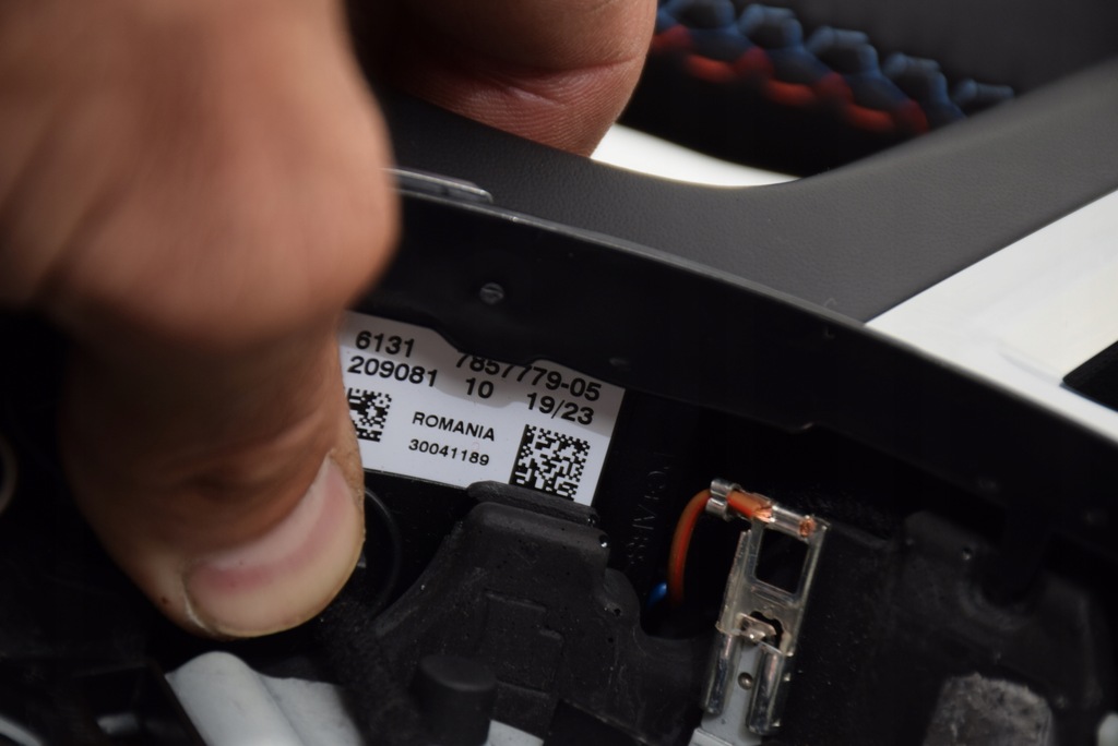 фото №16, Bmw x5m g05 f95 g06 x6m f96 xm повітропровід m пелюстки перемикання карбон вібрації оригінал