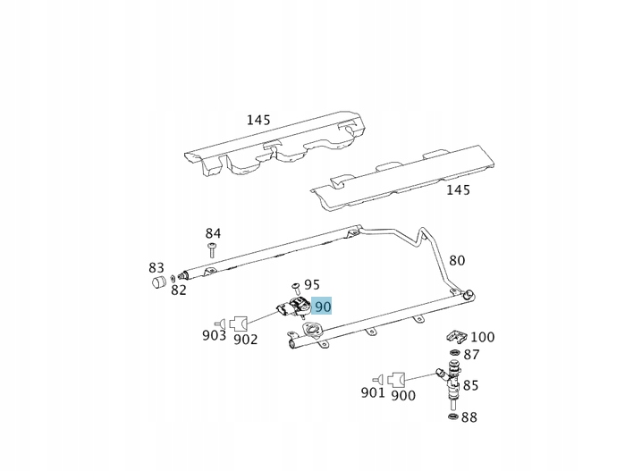 Купити Mercedes-benz оригінальний номер a 156 153 00 28 датчик, тиск пального