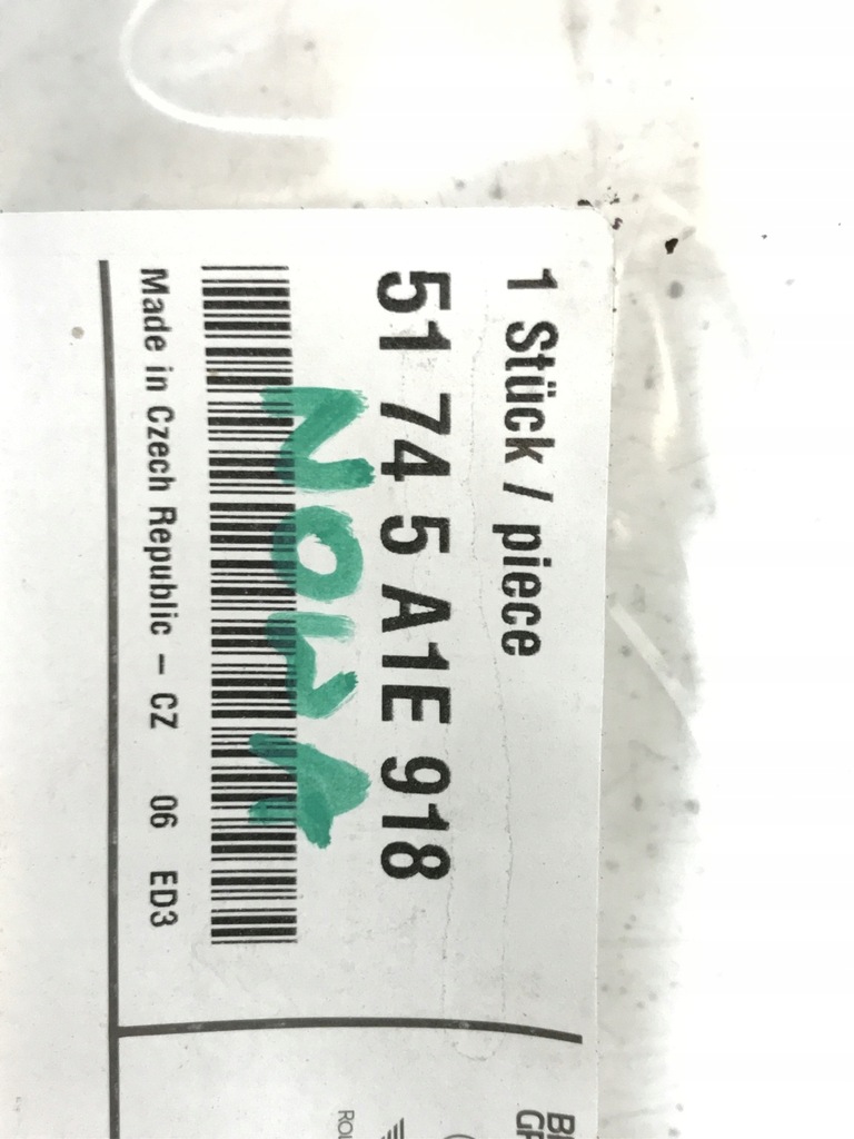 фото №11, Bmw 4 g26 воздуховод впуск воздуха жалюзи бампера 5a1e918