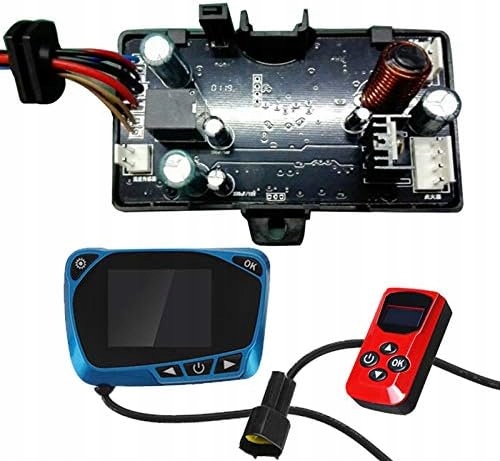 фото №12, Блок управления дисплей lcd отопителя отопления webasto +pilot 12/24v