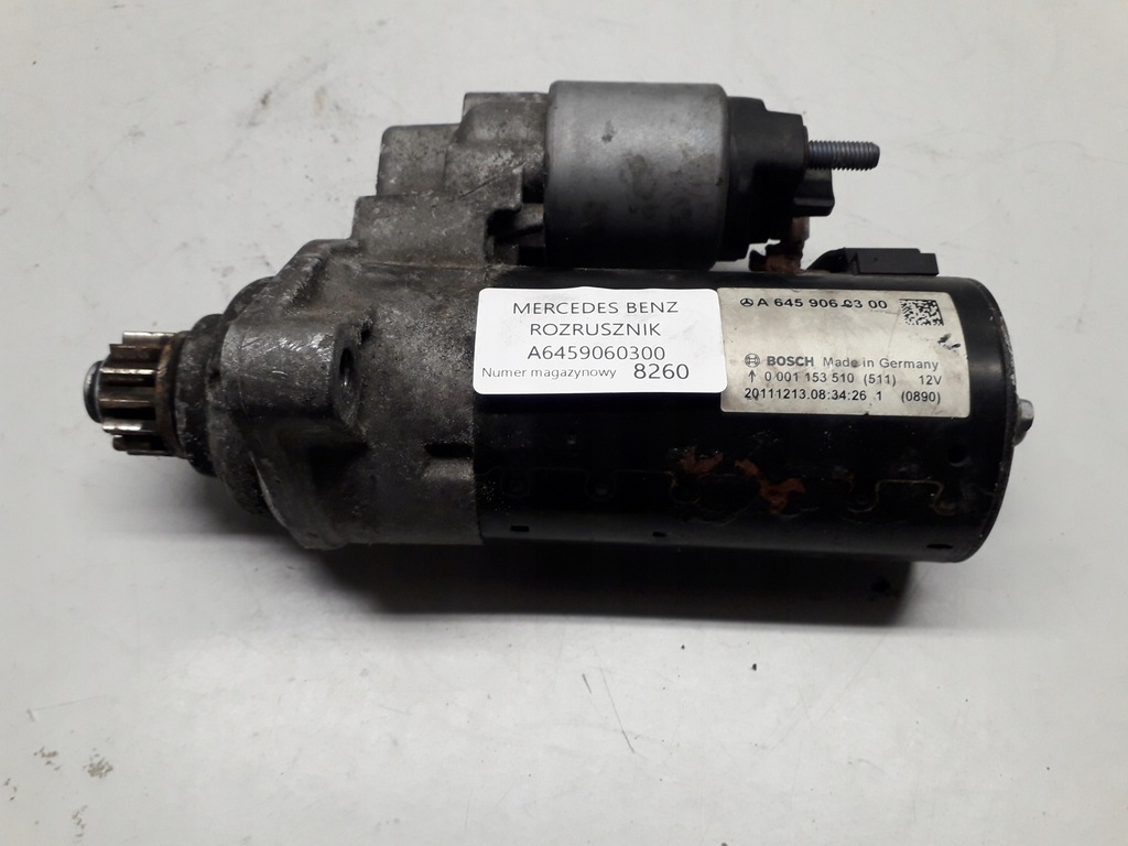 фото №1, Mercedes стартер