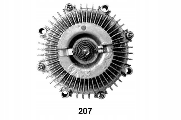 фото №1, Зчеплення в'язкостна toyota hilux 2.4d 83-