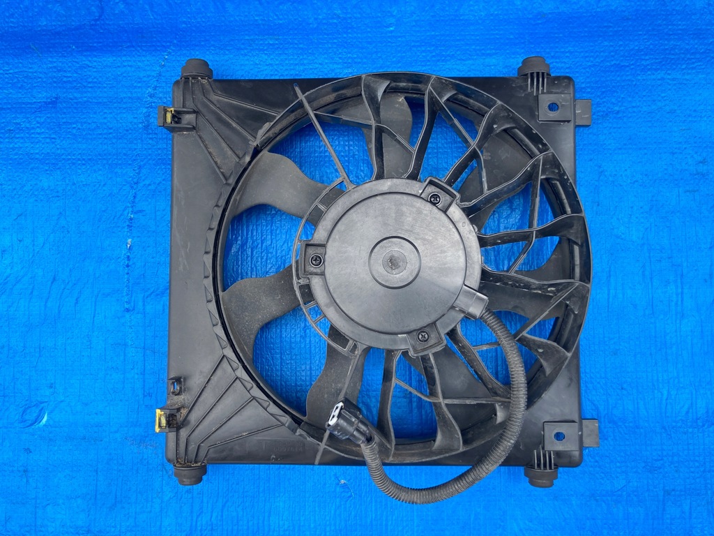 фото №1, Вентилятор лівий радіатора кондиціонера tesla s