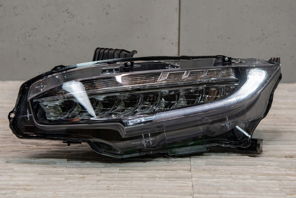 фото №8, Honda civic x 2016-2019 sedan лампа передняя led левая 33150tedp11