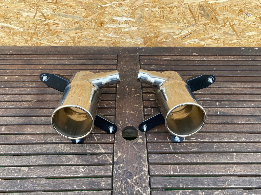 фото №1, Насадки глушителя ferrari 488