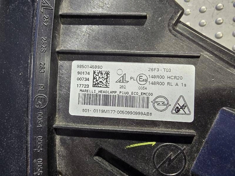 фото №15, Opel grandland x lift 22- full led 9850145980 лампа передня перед ліва