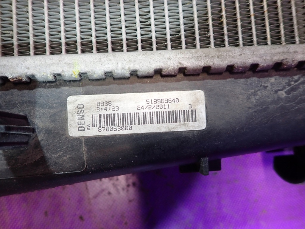 фото №5, Fiat grande punto 1,9d радиатор wody 518969640