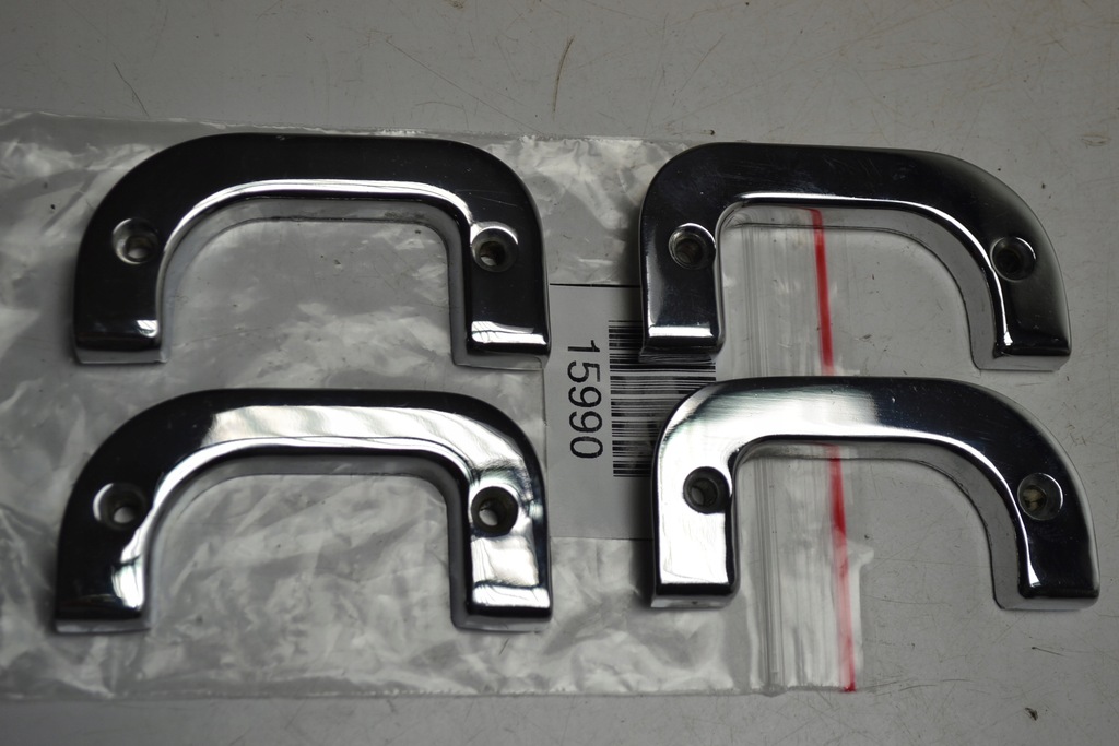 фото №9, Mercedes w123 w126 захист рамки замки двері хром