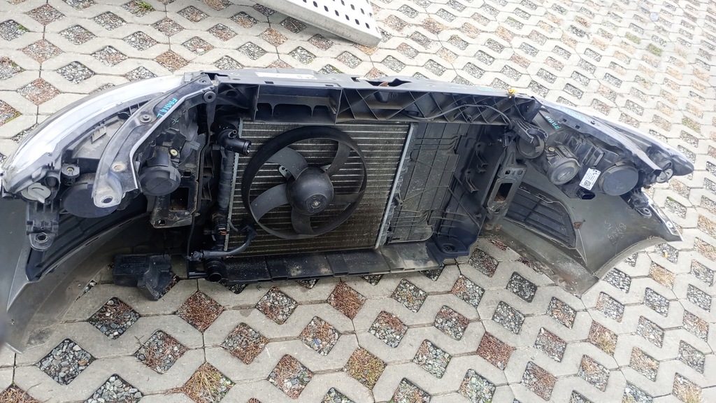 фото №16, Перед kompletny skoda fabia iii лак серебристый la7w