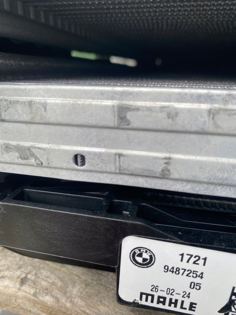 фото №15, Bmw x3 x4 g01 g02 lift pas передний усилитель балка радиатор 2.0i ideał