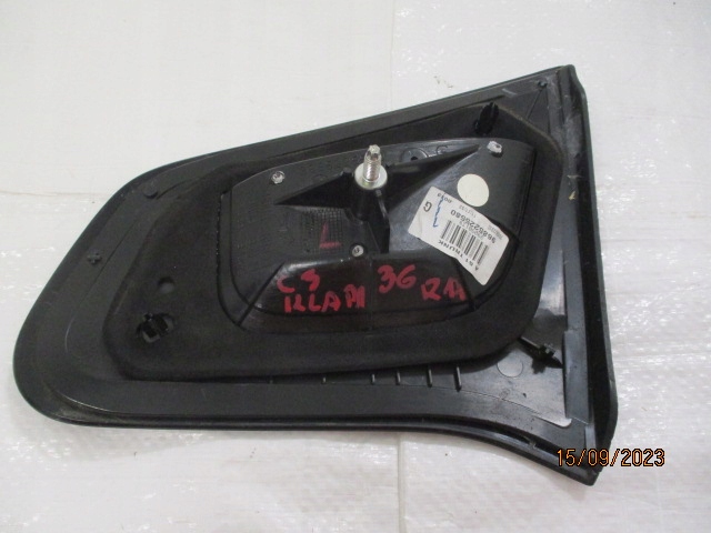 фото №7, Citroen c3 ii лампа правая задняя w крышка