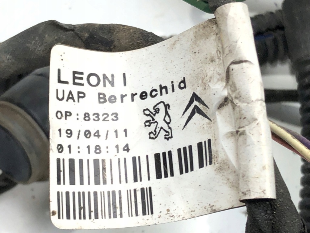 фото №6, Жгут pdc задняя citroen c3 picasso minivan 20103747 9809300177xt