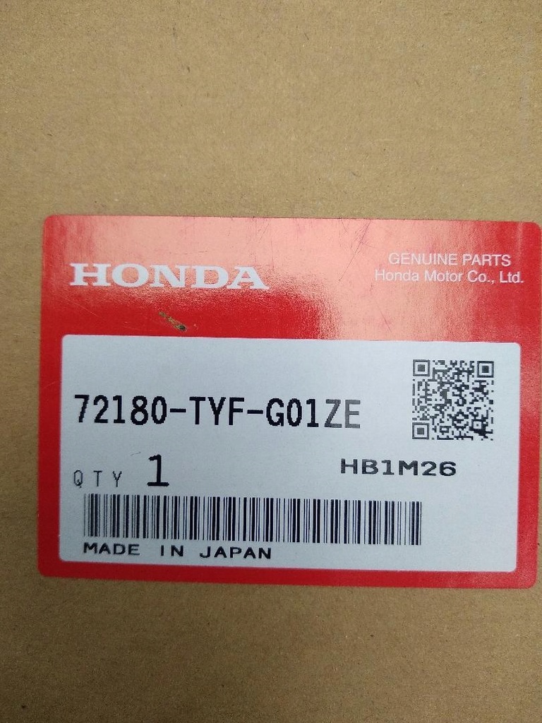 фото №7, Ручка двері ліва замок honda e 72180-tyf-g01ze 72180-tyf