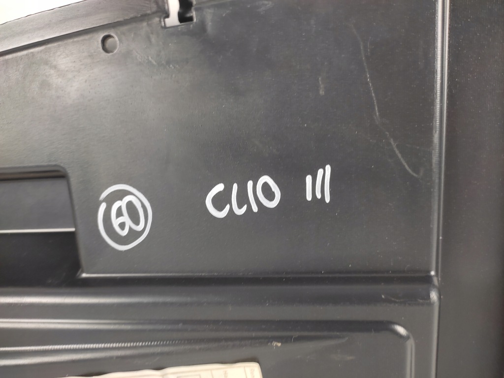 фото №5, Renault clio iii плита защита pod бампер передний перед 2005-