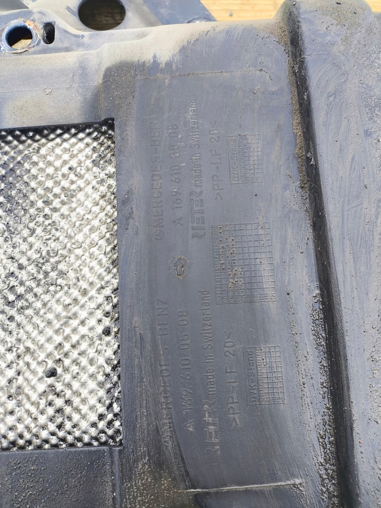 фото №10, Mercedes w169 1.5b защита подвеска плита левая a1696100508 ?