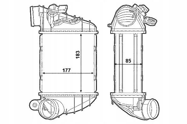 Nrf интеркулер audi tt -06, 1.8 turbo 30799 Недорого