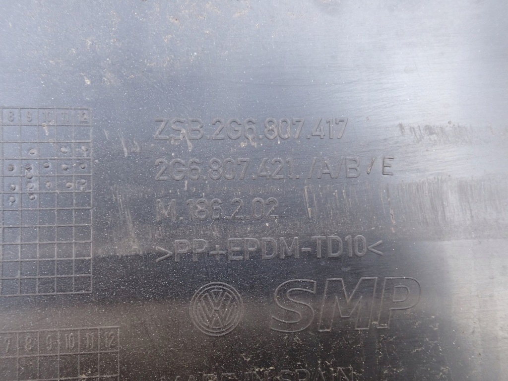 фото №11, Бампер задняя задний vw volkswagen polo 2g 6 vi 2017-2021r