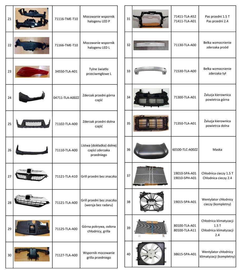 фото №13, Жалюзи воздуха верхний шторка honda cr-v crv usa 2017- 71300-tla-a01 nowa