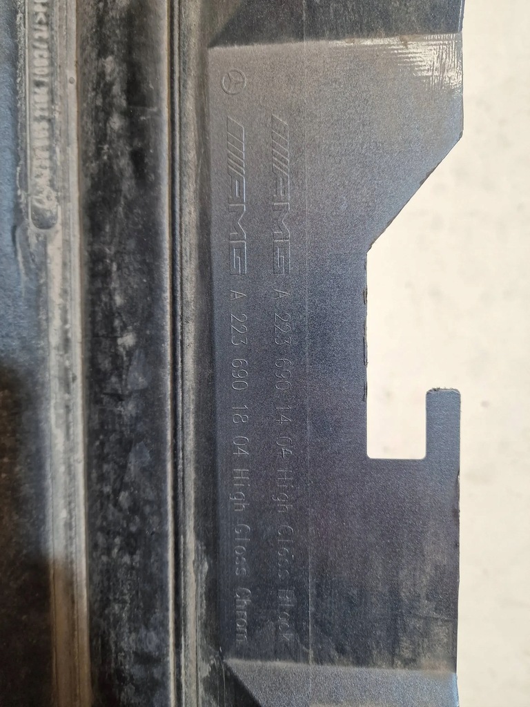 фото №11, Молдинг порог правая mercedes s-klasa 223 w223 amg cała a2236902404