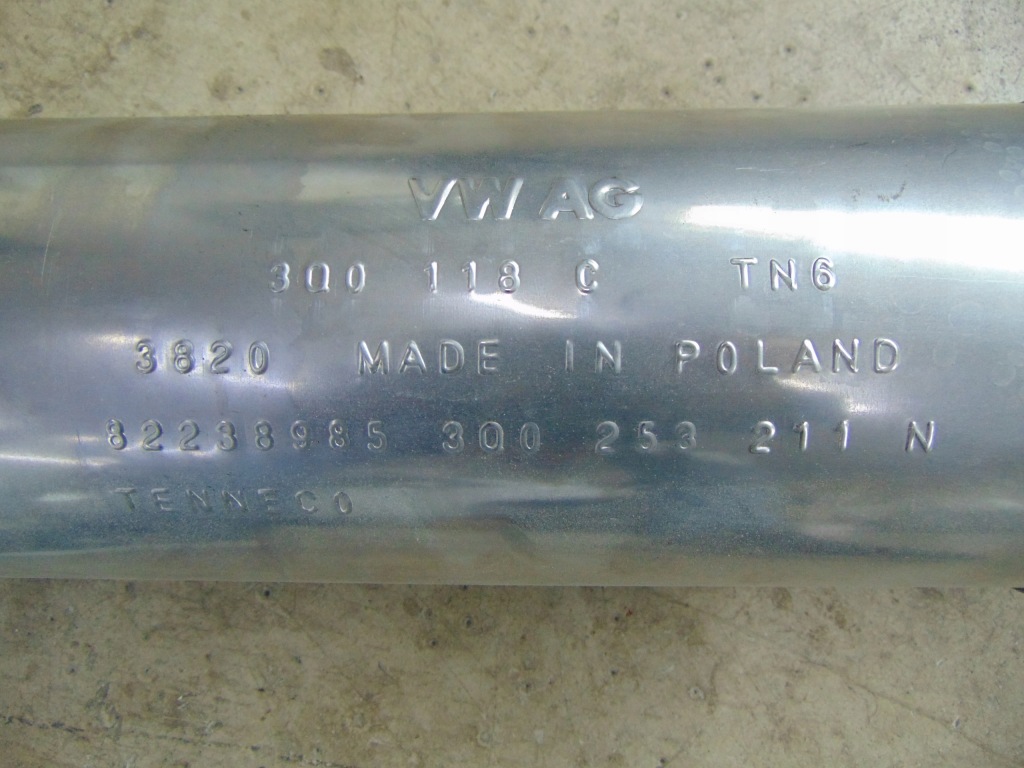 фото №8, Vw passat b8 вихлоп гасник 3q0253211n 3q5253611aq