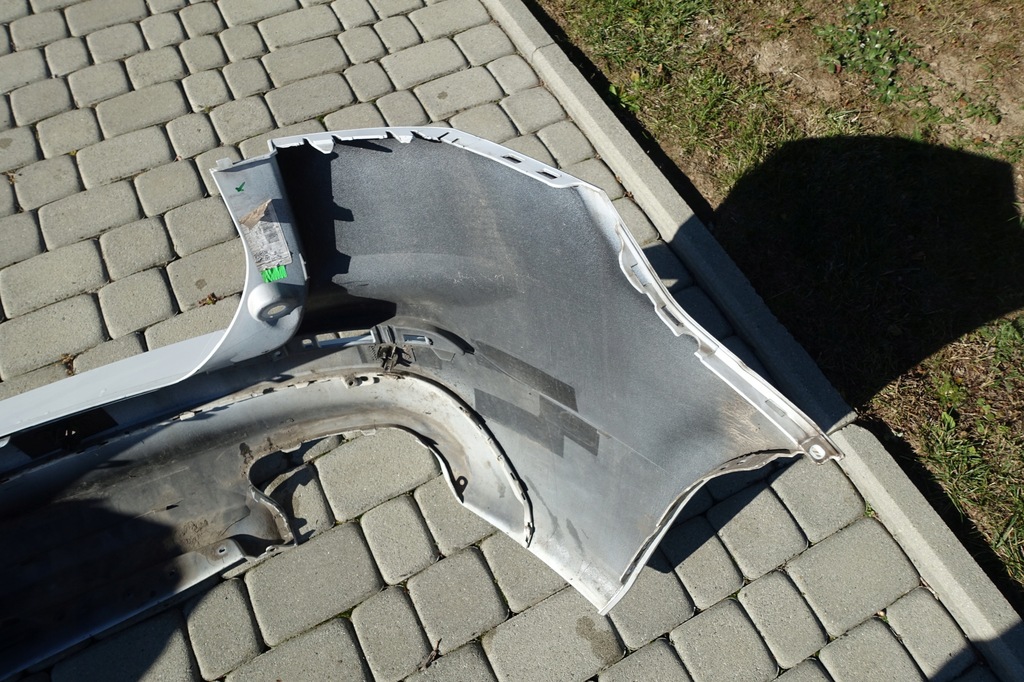 фото №10, Volvo xc60 ii xc-60 ii бампер задня задній білий перламутр