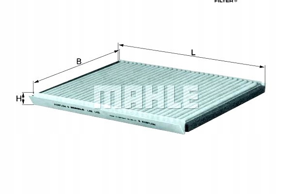 фото №1, Knecht фільтр кабіни з вугіллям opel agila subaru jus