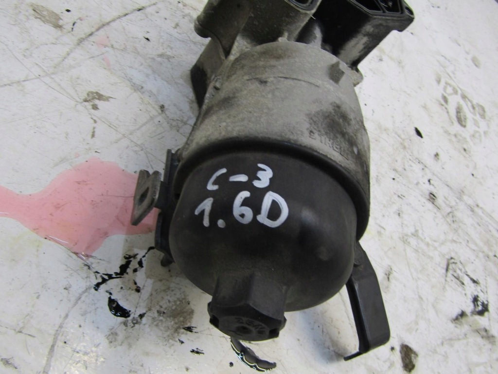 фото №6, Основа корпус захист фільтра оливи citroen c3 iii