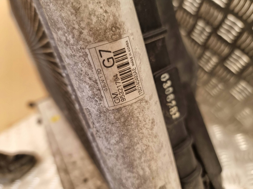 фото №10, Opel mokka x 2015 радиатор / комплект 95424670