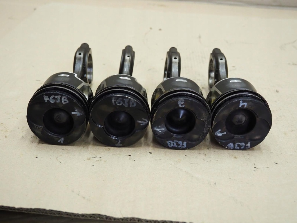 фото №10, Ford fiesta mk6 1.4 tdci f6jb поршень шатун