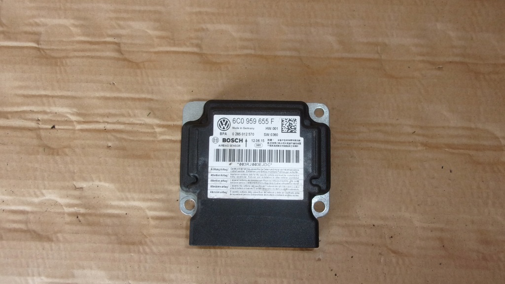 фото №1, Модуль датчик подушка безопасности skoda rapid 6c0959655f