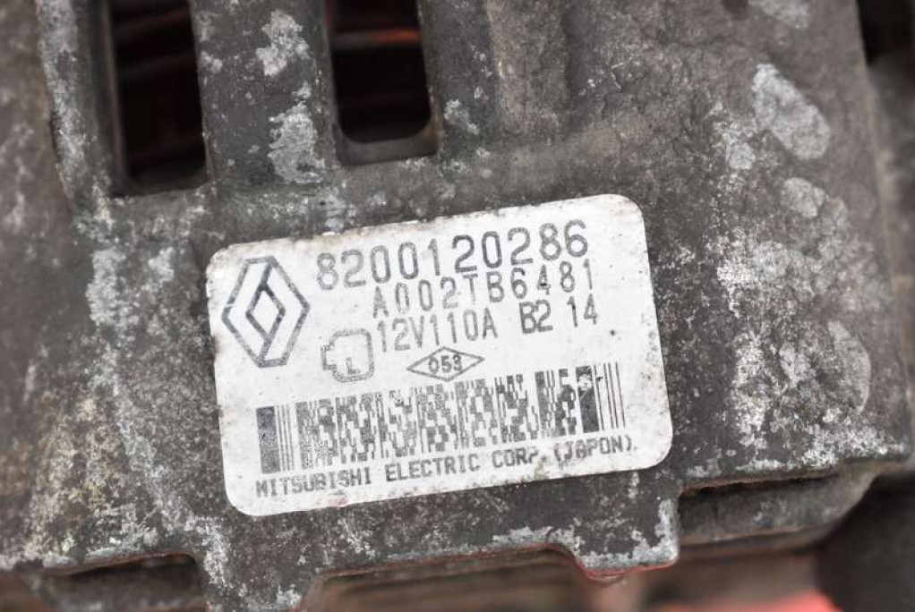 Генератор test 8200120286 renault megane scenic 2 2 1.9 dci 120 km 03-06 с Разборки