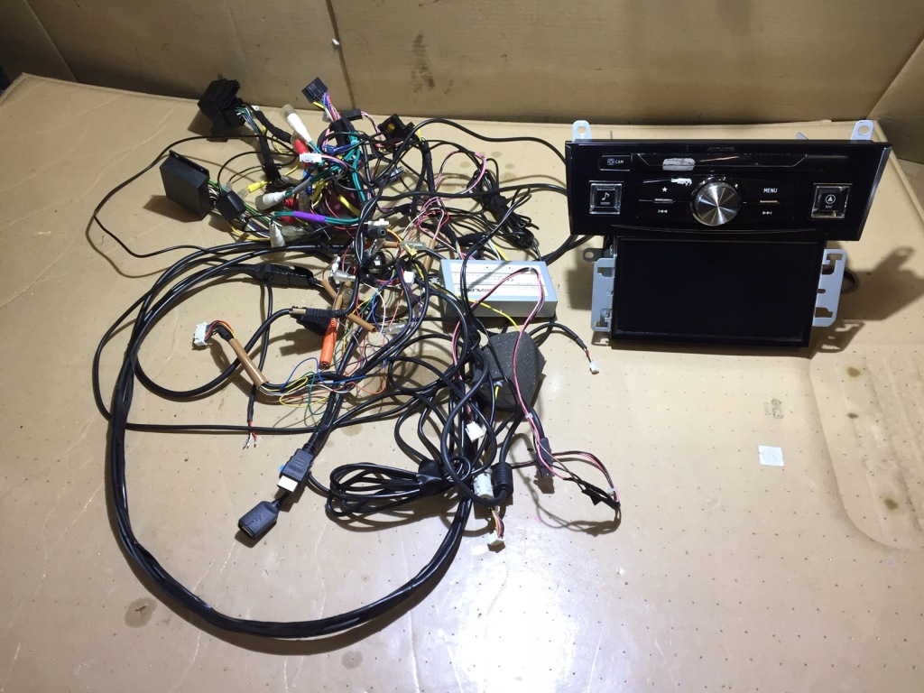 фото №1, Audi a5 8t набір мультимедійний дисплей alpine