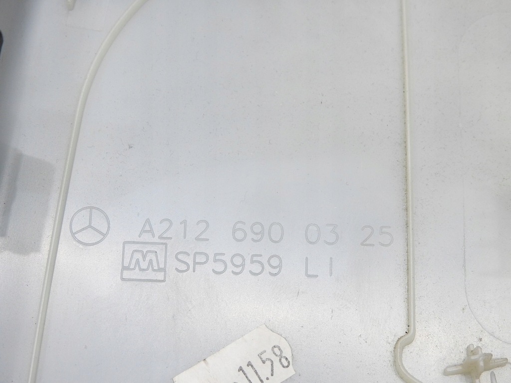 фото №8, Захист стійка ліва поперечина середина b mercedes w212