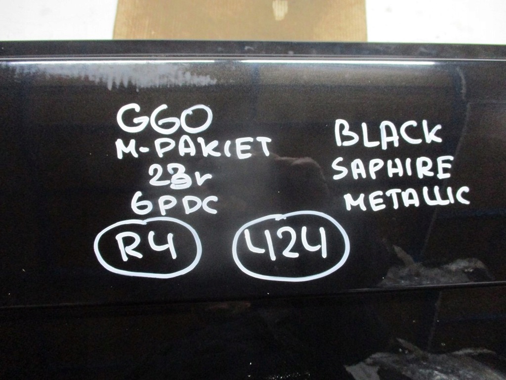 фото №11, Бампер bmw 5 g60 m-pakiet 23r 6pdc задняя задний