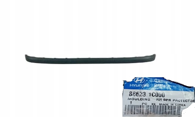 фото №1, Hyundai getz молдинг бампера задня оригінальний номер 866231c000