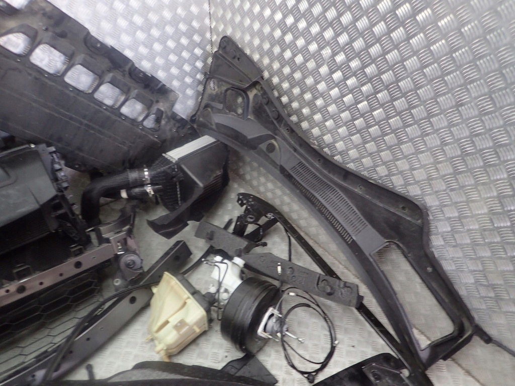 фото №13, Maserati ghibli trofeo 3.8 fl lift kompletny перед капот бампер радіатор