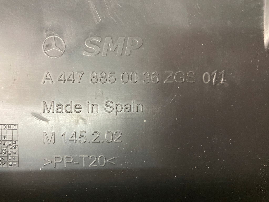 фото №10, Mercedes-benz оригинальный номер a4478850036 защита нижняя двигателя