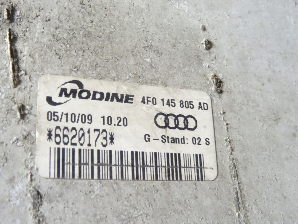 Купить Интеркулер интеркулер audi a6 c6 4f0 рестайлинг  2.0 tfsi bpj 4f0145805ad 4f0145333j