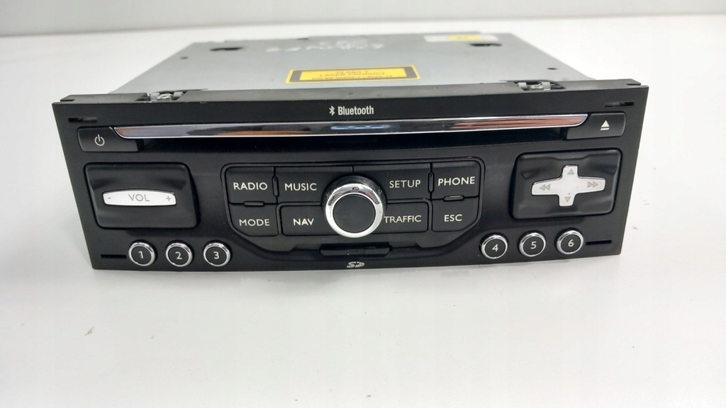 фото №1, Citroen c4 picasso радіо навігація 96737708xt