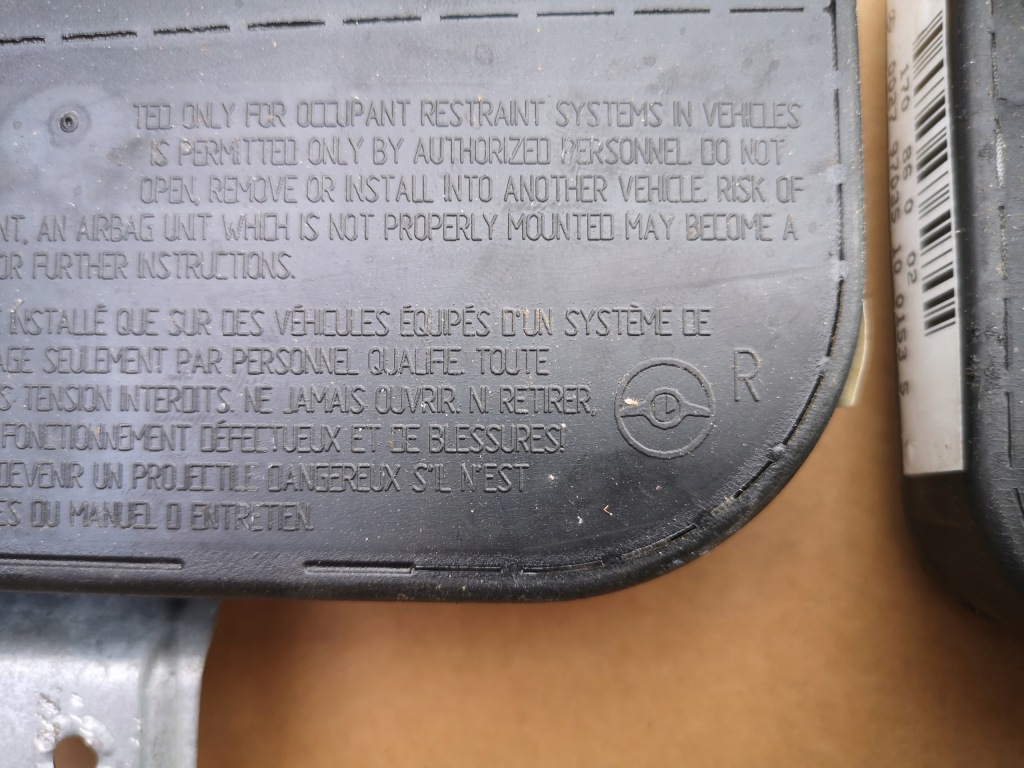 фото №6, Mercedes slk r170 подушка двері права подушка безпеки srs