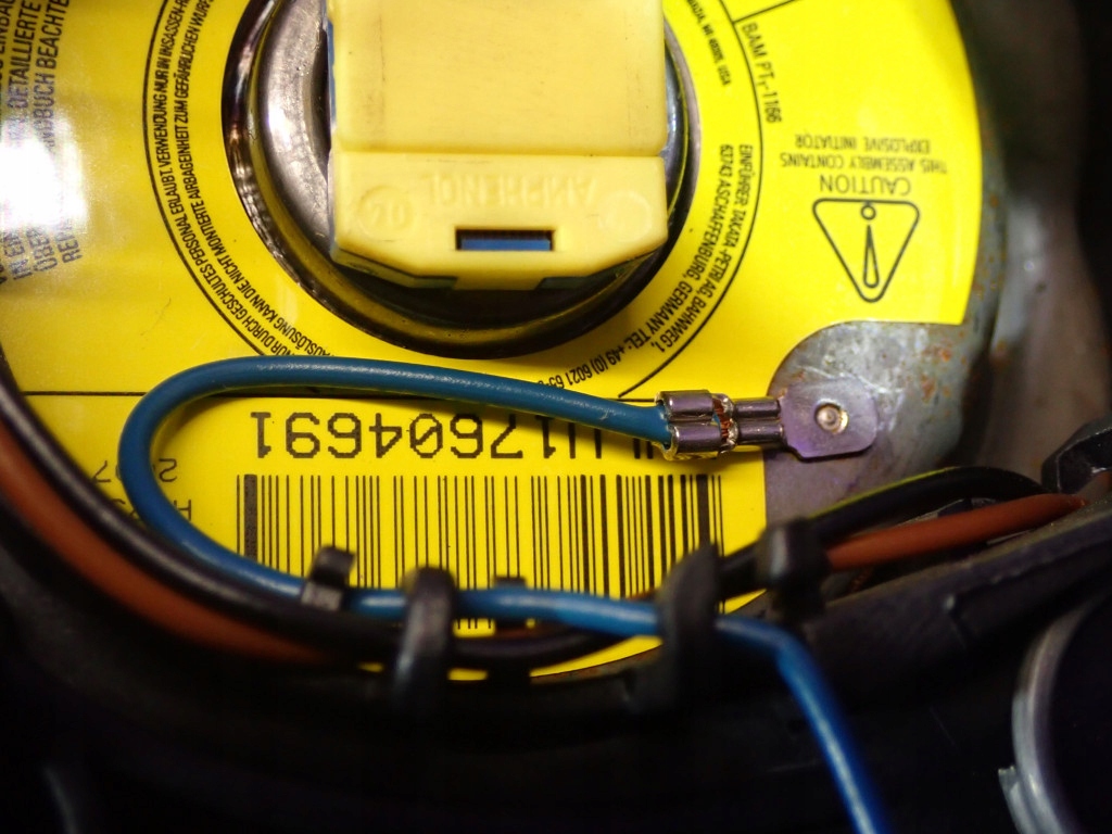 фото №5, Vw polo iv 9n hb 3d 05-09 подушка безопасности подушка водителя 6q0880201ac