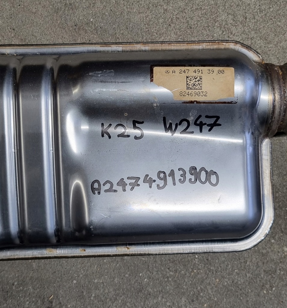 фото №16, Mercedes w247 h247 gla гаситель выхлоп kompletny a2474906202 a2474913900