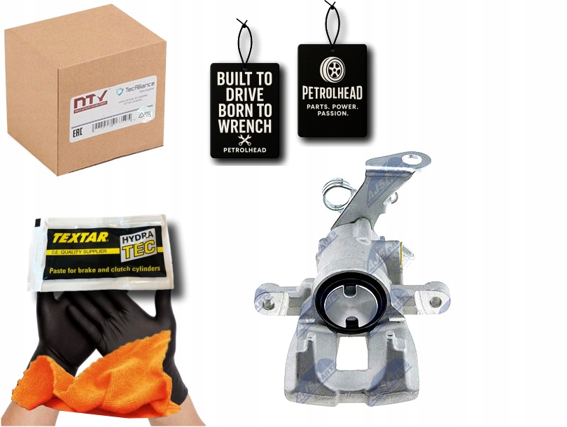 фото №1, Суппорт тормозной задняя alfa romeo mito 08- левый система #petrolhead pro+ kit6