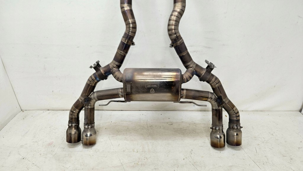 фото №5, Вихлоп гасник титановий bmw x3m x4m f98 f97 valvetronic designs special