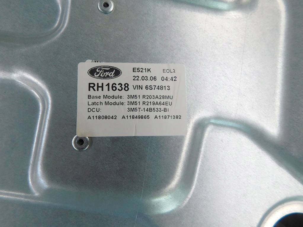 фото №9, Ford focus c-max 2006r подъемник стекло правый перед