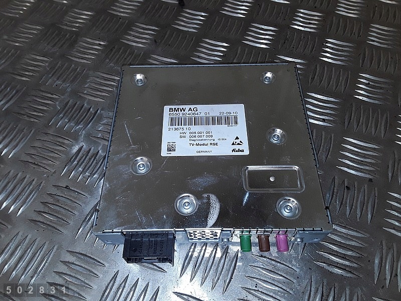 фото №1, 2012 bmw 5 series f10 ecu 65509240647