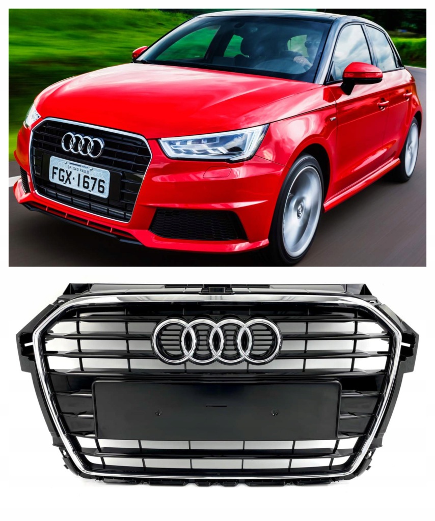 Купити Решітка  решітка радіатора audi a1 8x0 рестайлінг  2015- s-line 8xa853651bt94