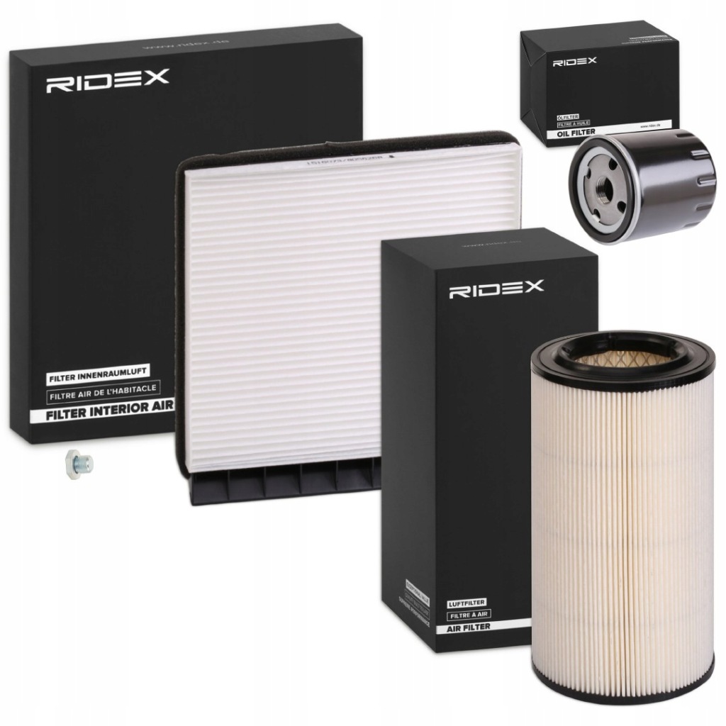 Купить Набор фильтров ridex 4055f4679 pasuje do peugeot partner combispace 5f