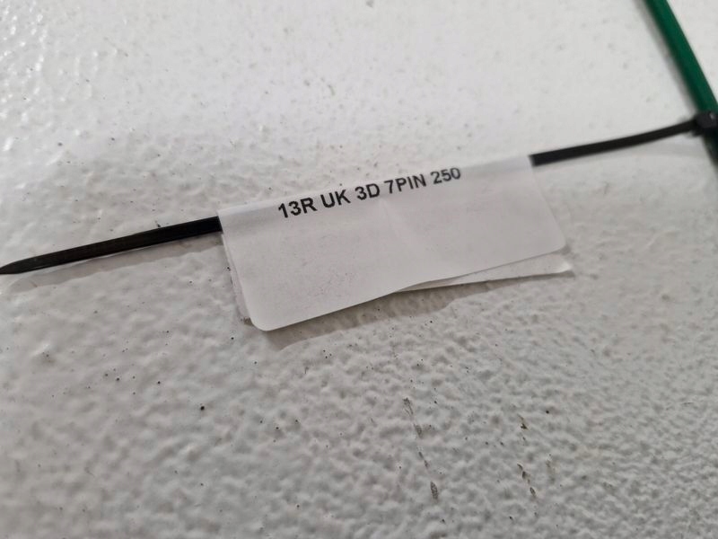 фото №7, Kia rio 3 iii 3d замок двері правий перед передній 7 pin uk