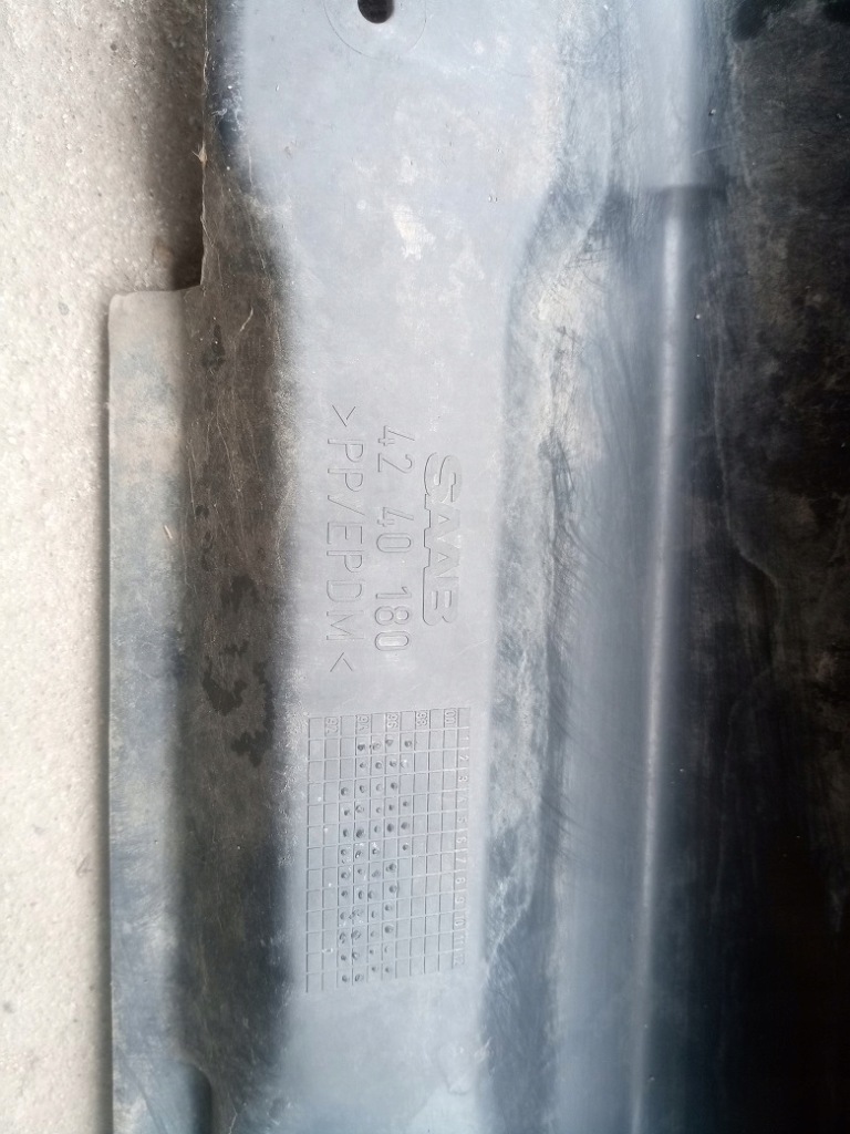 фото №4, Saab 900 9-3 молдинг накладка порог 94-02 rok